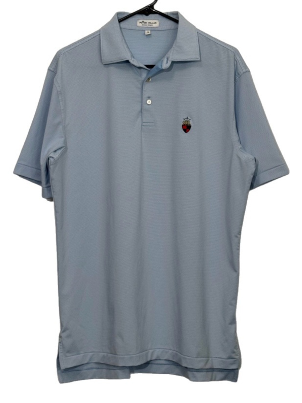 Peter Millar Summer Comfort 2016 Concession Cup RARE Stripe Golf Jersey Polo M